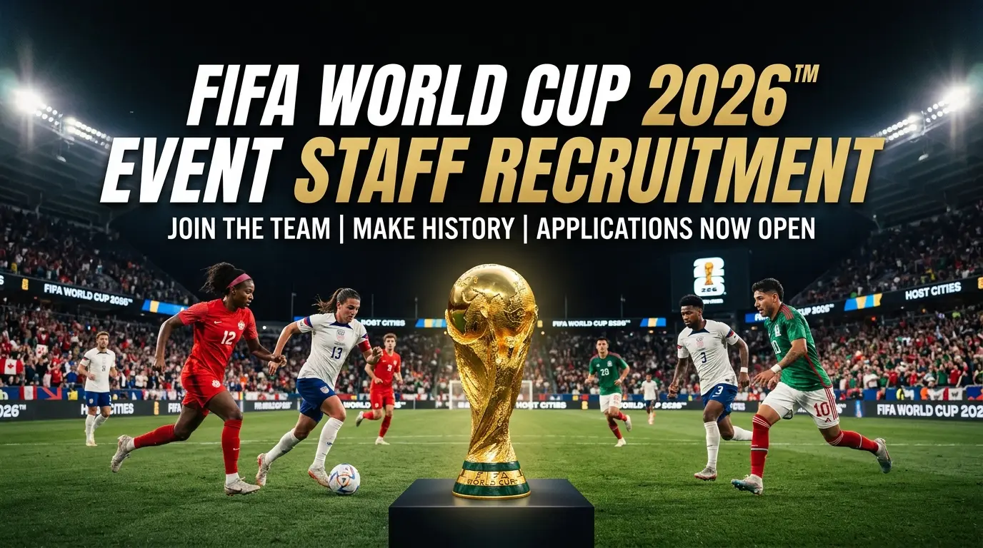 FIFA World Cup 2026 Event Staff Recruitment