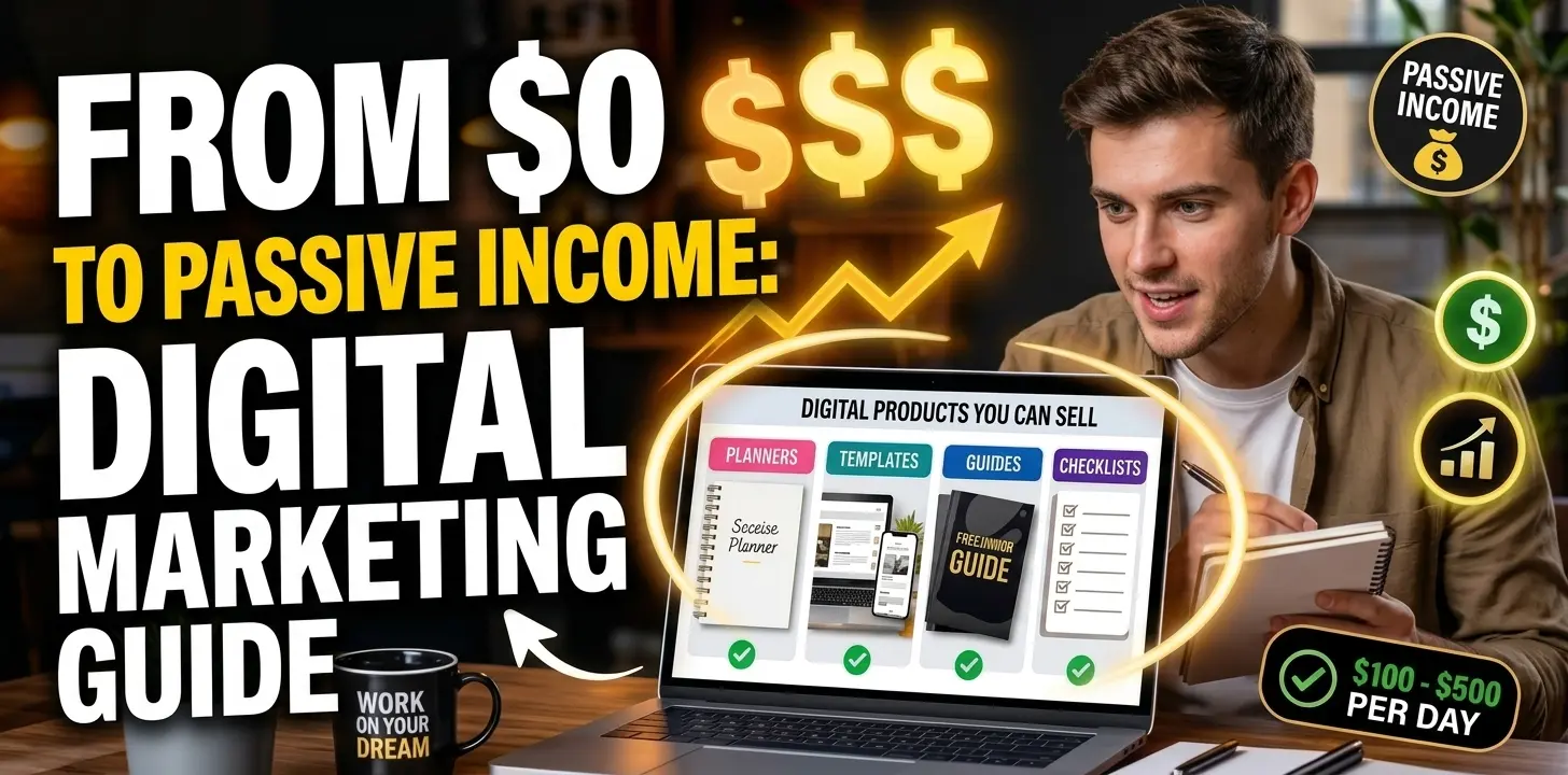 From $0 to Passive Income: Digital Marketing Guide
