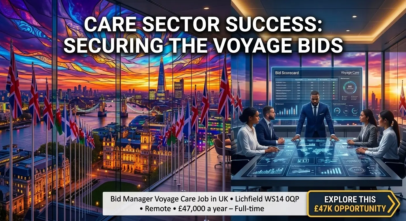 Bid Manager Voyage Care Job in UK
