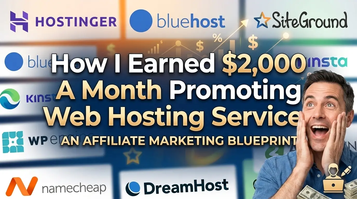 How I Earned $2,000/Month Promoting Web Hosting Services