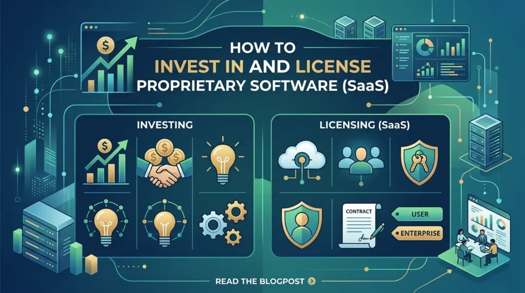 How to Invest in and License Proprietary Software (SaaS)