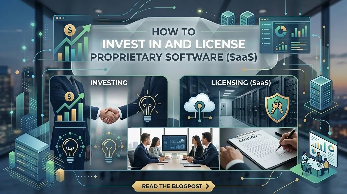 How to Invest in and License Proprietary Software (SaaS)