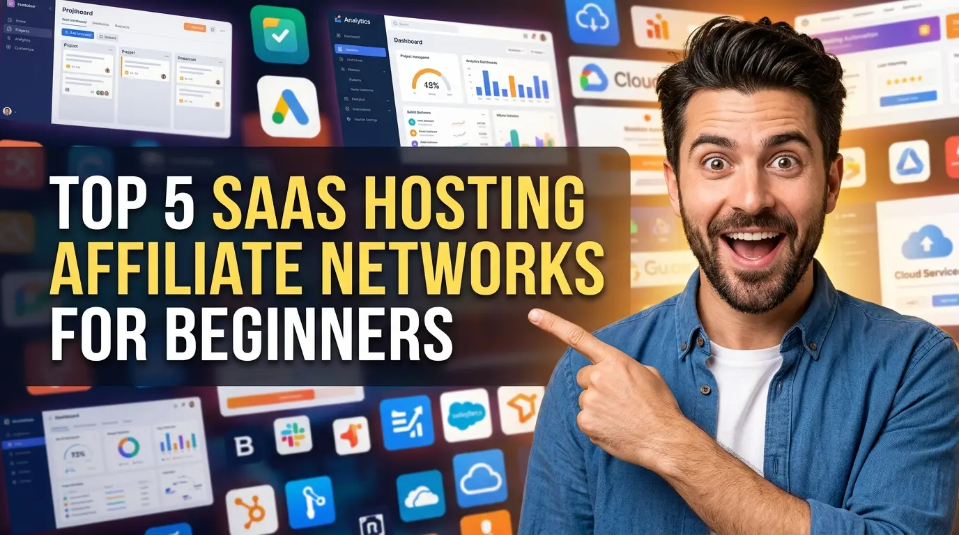 Top 5 SaaS Hosting Affiliate Networks for Beginners