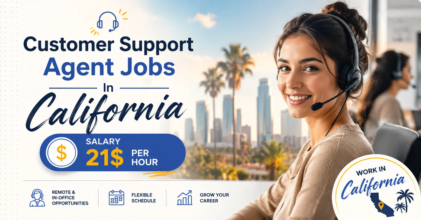 Customer Support Agent Jobs In California