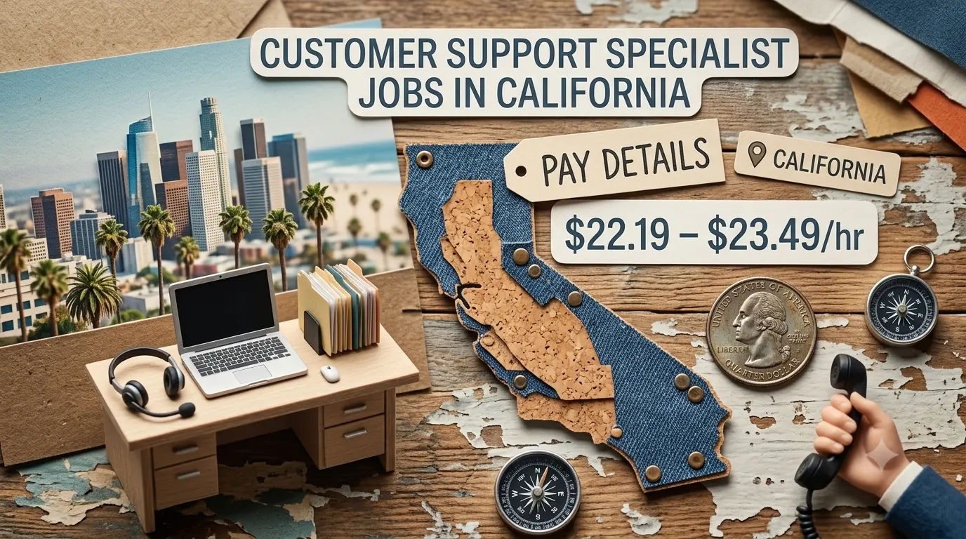 Customer Support Specialist Jobs in California