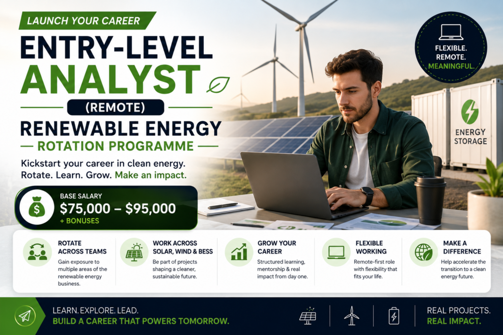 Entry-Level Analyst (Remote) in California