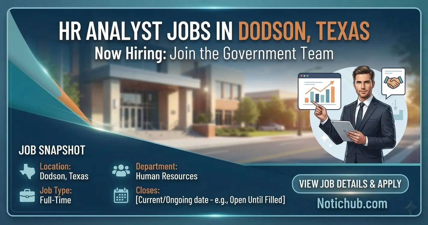 Human Resources Analyst Jobs In Dodson, Texas