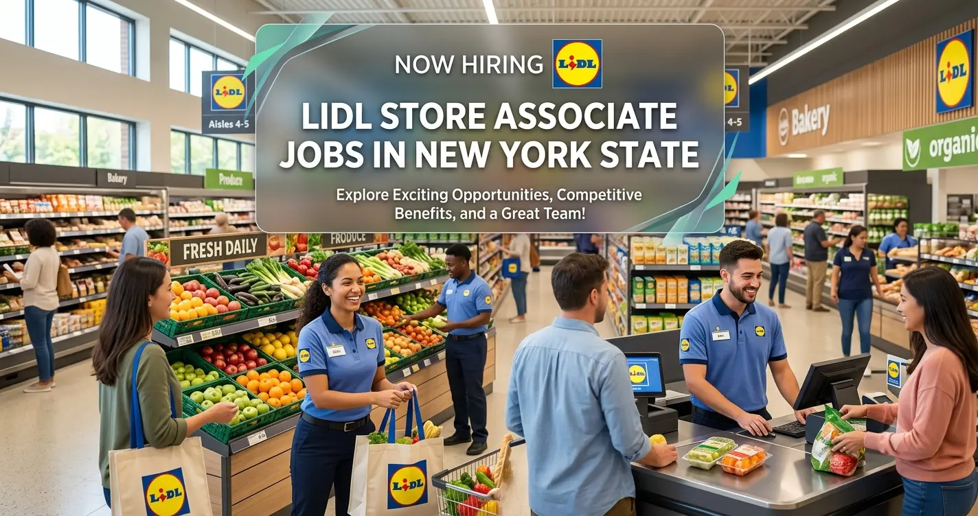 Lidl Store Associate Jobs in New York State