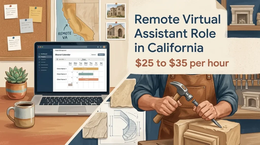 Remote Virtual Assistant Role in California