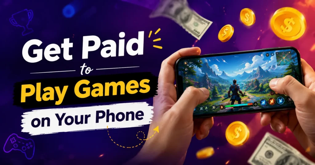 How to Get Paid to Play Games on Your Phone